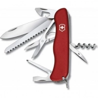 Мультитул Victorinox Outrider 0.8513, сталь X50CrMoV15, рукоять нейлон, красный купить в Владимире