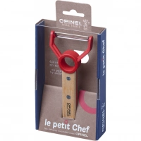 Нож для чистки овощей Opinel Peeler, деревянная рукоять, нержавеющая сталь, коробка купить в Владимире