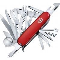 Нож перочинный Victorinox SwissChamp, сталь X55CrMo14, рукоять Cellidor®, красный купить в Владимире