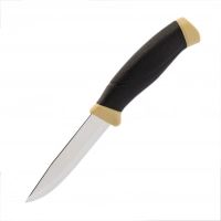 Нож с фиксированным лезвием Morakniv Companion Desert, сталь Sandvik 12С27, рукоять резина/пластик купить в Владимире