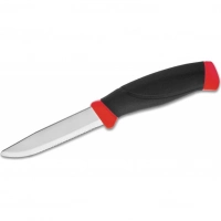 Нож с фиксированным лезвием Morakniv Companion F Rescue, сталь Sandvik 12С27, рукоять резина/пластик купить в Владимире