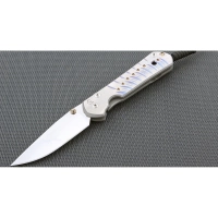 Нож складной Chris Reeve Large Sebenza 21 L21CGGUN See, сталь CPM S35VN, рукоять титан купить в Владимире