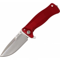 Нож складной LionSteel SR11A RS RED, сталь Uddeholm Sleipner® Satin Finish, рукоять алюминий (Solid®), красный купить в Владимире