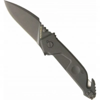 Складной нож Extrema Ratio MF1 Black With Belt Cutter, сталь N690, рукоять алюминий купить в Владимире