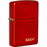 Зажигалка Classic Metallic Red ZIPPO с логотипом Zippo купить в Владимире