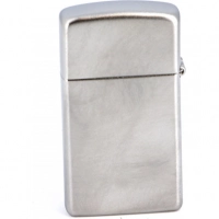 Зажигалка ZIPPO Slim® с покрытием Satin Chrome™, латунь/сталь, серебристая, матовая, 30х10×55 мм купить в Владимире